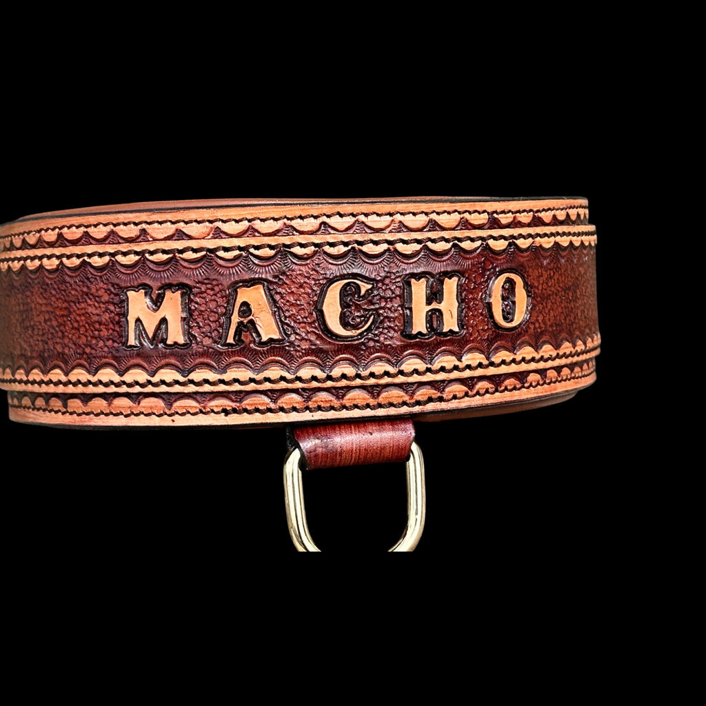 Handcrafted Buffalo Leather Dog Collar – Personalized Name Engraved, Strong & Stylish Collar for Cane Corso, Rottweiler, Doberman, Kangal, American Bully - A&C Dog Collars