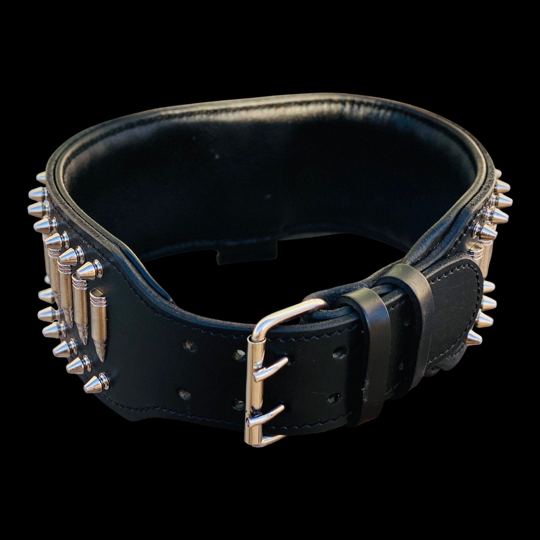 Bullet Dog Collars | Handmade Dog Collars | Custom Dog Collar | Personalized Collars | Engraved Dog Collar | Custom Dog Collar with Name