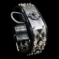 Elegant handcrafted dog collar for American Bully and Rottweiler