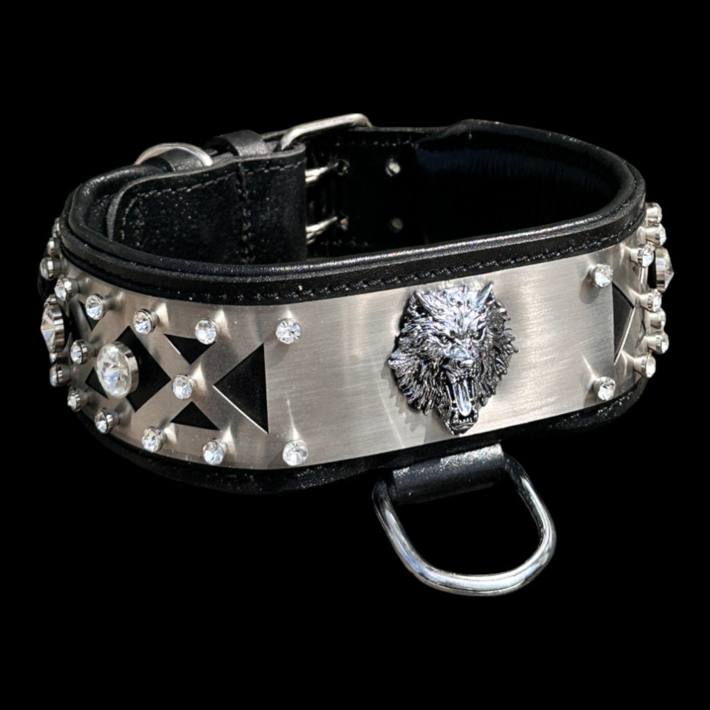 Premium handmade collar symbolizing power and style